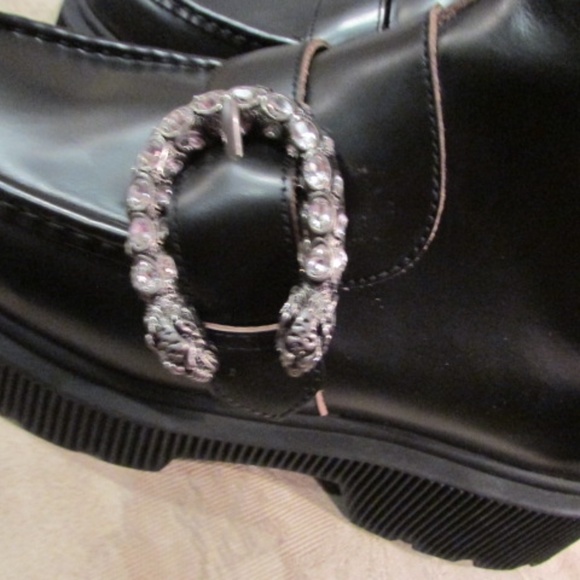 Gucci women's above ankle leather zipper platform boots Sz 39.5 - Picture 10 of 16